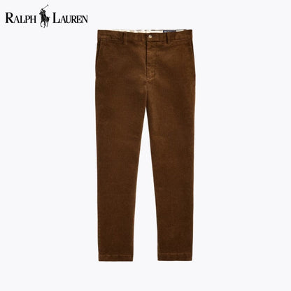 Ralph Lauren Andover Slim Fit Stretch Corduroy Pant Cooper Brown - Velmont & Rossi