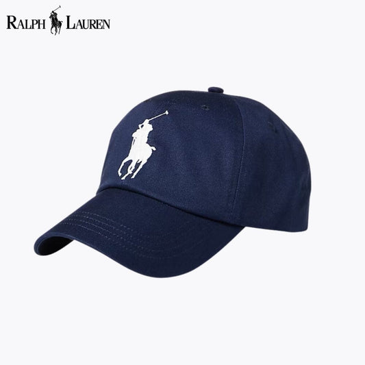 Ralph Lauren Big Pony Chino Ball Cap Newport Navy - Velmont & Rossi