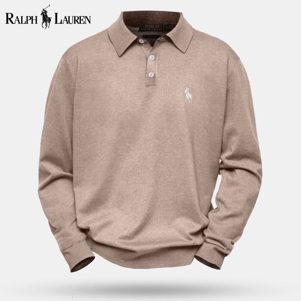 Ralph Lauren Cable Knit Wool Knit Sweater Grey - Velmont & Rossi