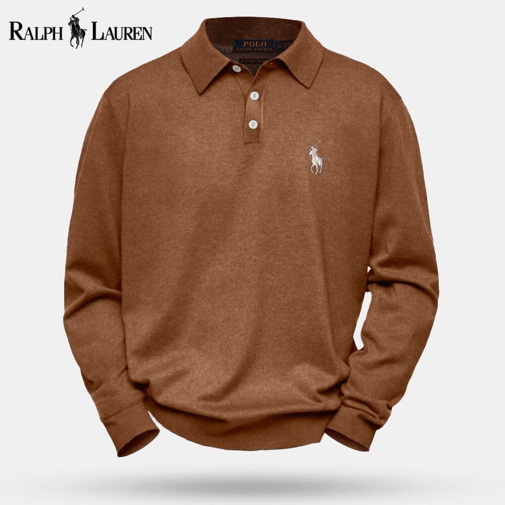 Ralph Lauren Cable Knit Wool Knit Sweater Grey - Velmont & Rossi