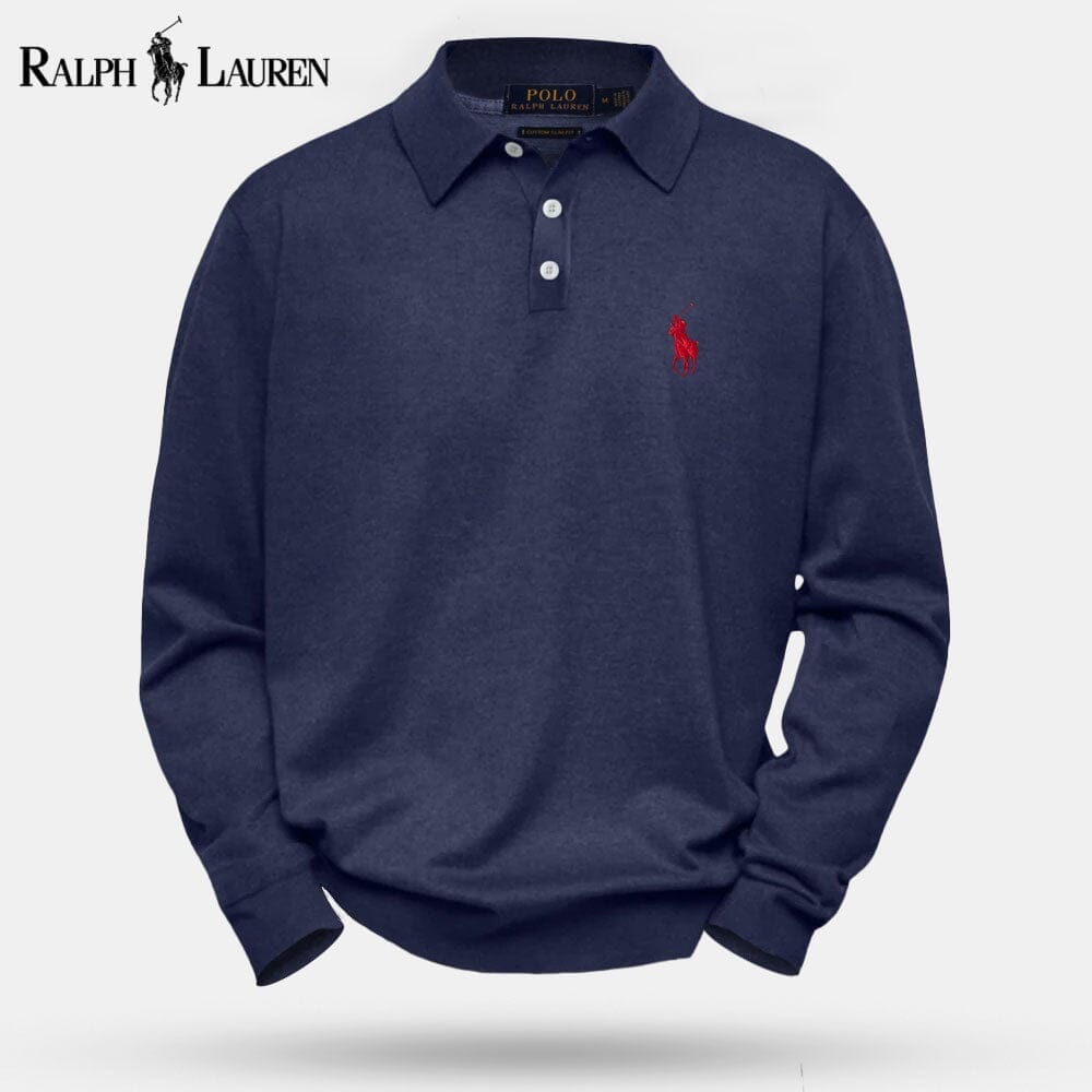 Ralph Lauren Cable Knit Wool Knit Sweater Grey - Velmont & Rossi