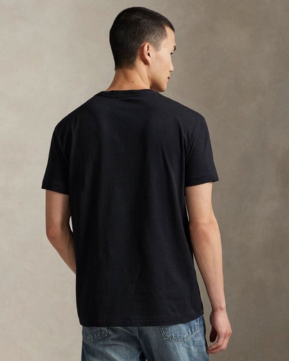 Ralph Lauren Classic Fit Polo Bear Jersey T Shirt 1 Polo Black - Velmont & Rossi