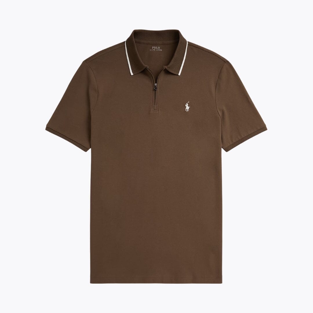 Ralph Lauren Classic Fit Stretch Mesh Polo Shirt Refined Navy - Velmont & Rossi