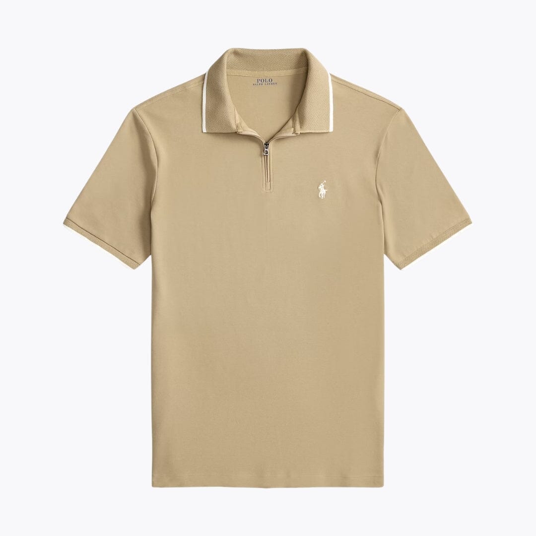 Ralph Lauren Classic Fit Stretch Mesh Polo Shirt Refined Navy - Velmont & Rossi