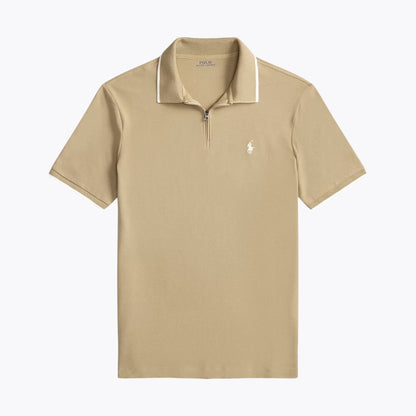 Ralph Lauren Classic Fit Stretch Mesh Polo Shirt Refined Navy - Velmont & Rossi