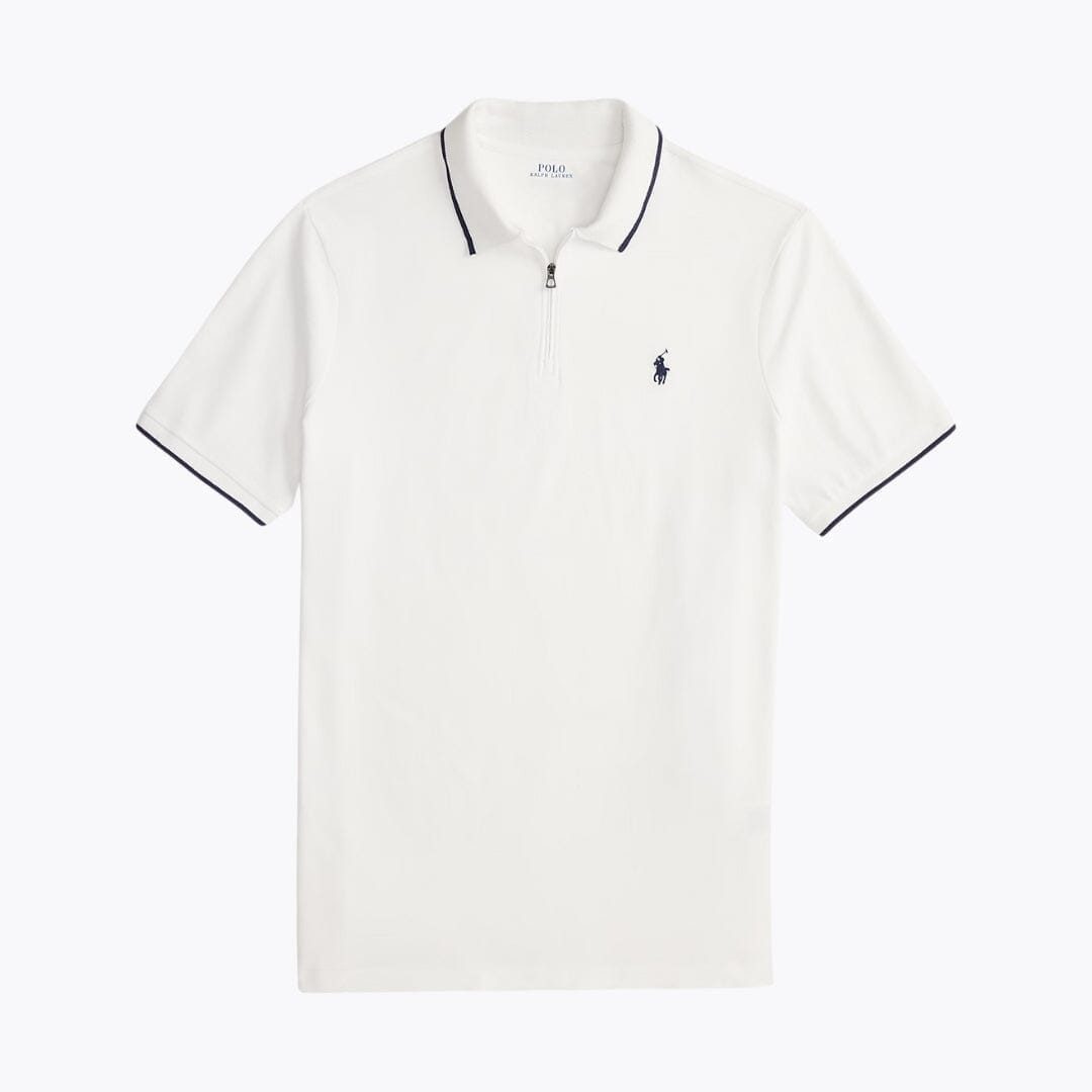 Ralph Lauren Classic Fit Stretch Mesh Polo Shirt Refined Navy - Velmont & Rossi