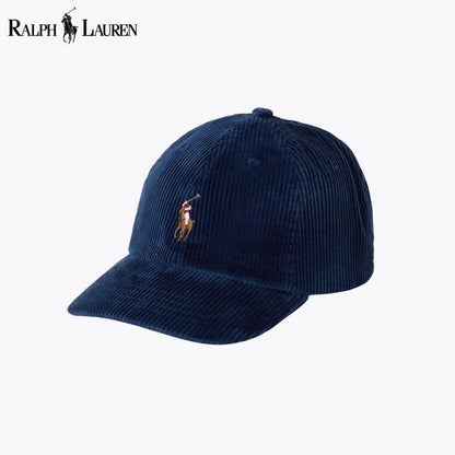 Ralph Lauren Corduroy Ball Cap American Royal - Velmont & Rossi