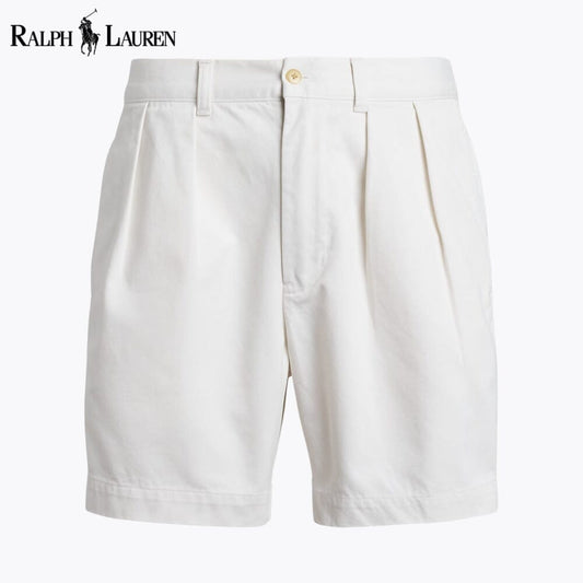 Ralph Lauren Cormac Relaxed Fit Chino Short White - Velmont & Rossi