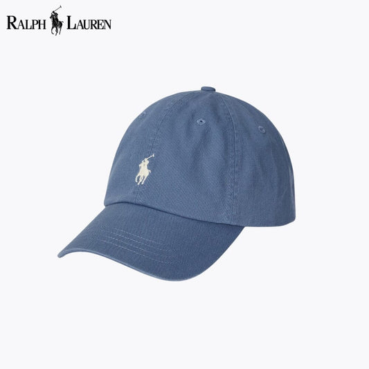 Ralph Lauren Cotton Chino Ball Cap Capri Blue - Velmont & Rossi