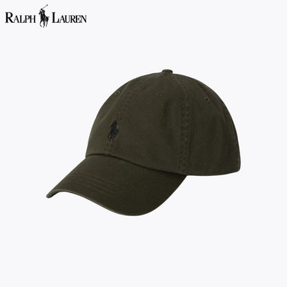 Ralph Lauren Cotton Chino Ball Cap Olive - Velmont & Rossi