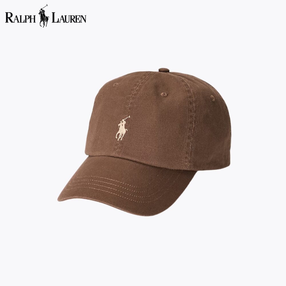 Ralph Lauren Cotton Chino Baseball Cap Red - Velmont & Rossi