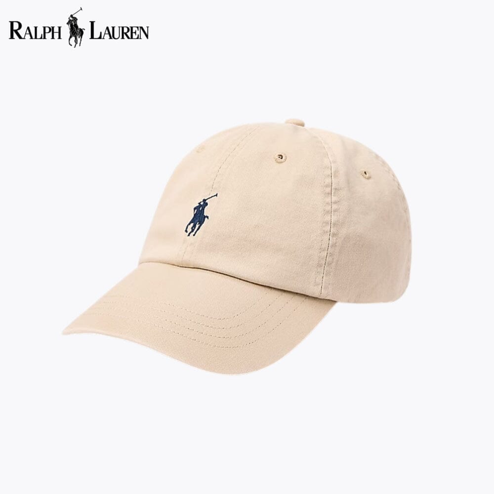 Ralph Lauren Cotton Chino Baseball Cap Nubuck - Velmont & Rossi