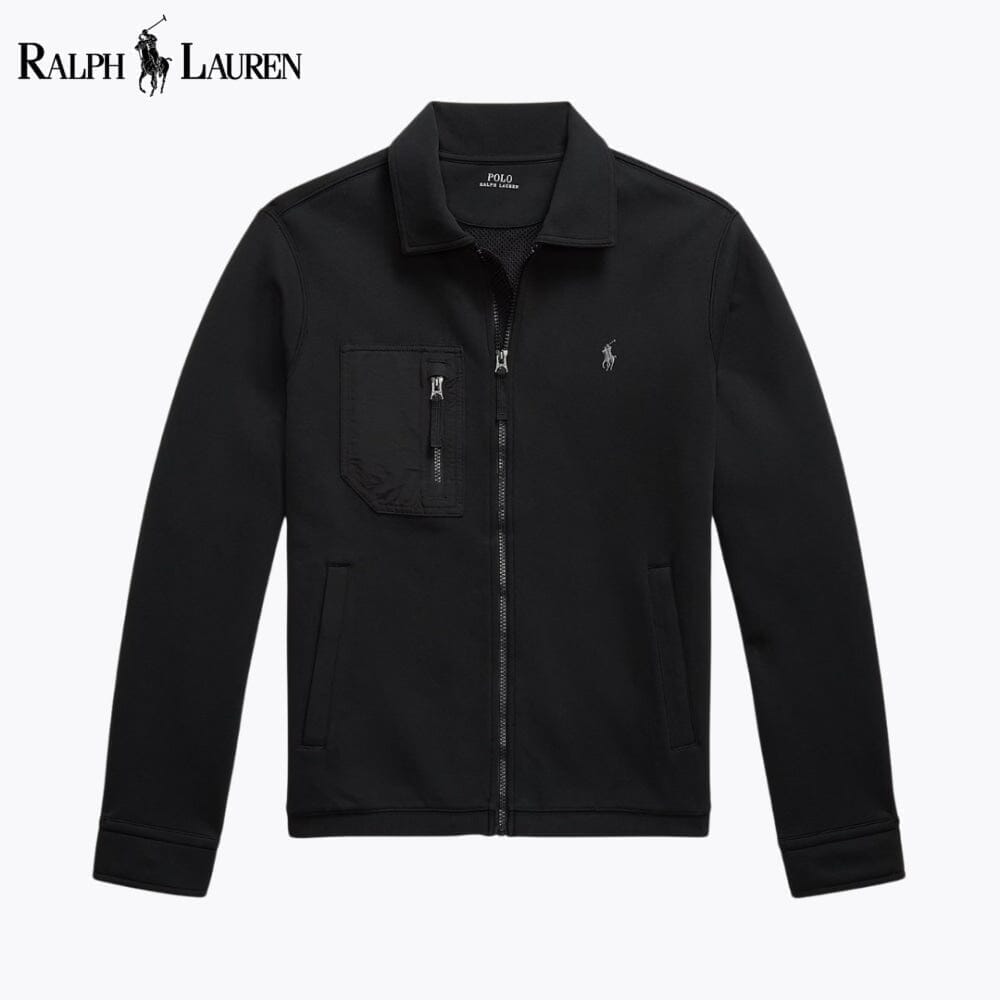 Ralph Lauren Double-Knit Jacket Black - Velmont & Rossi