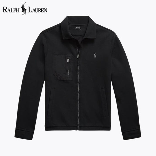 Ralph Lauren Double-Knit Jacket Black - Velmont & Rossi