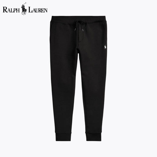 Ralph Lauren Double-Knit Jogger Pant Polo Black - Velmont & Rossi