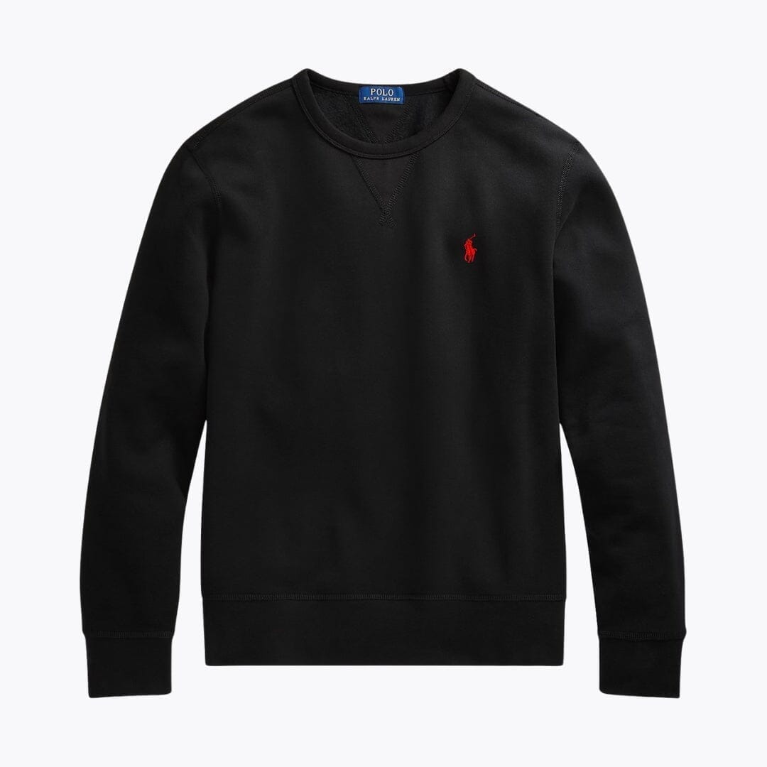 Ralph Lauren Fleece Sweatshirt Black - Velmont & Rossi
