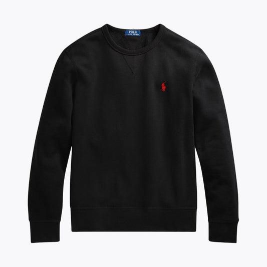Ralph Lauren Fleece Sweatshirt Black - Velmont & Rossi