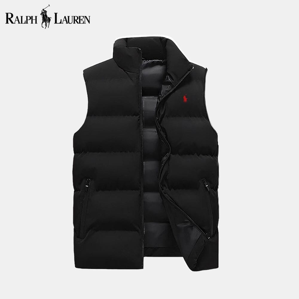 Ralph Lauren Insulated Down Puffer Waistcoat Military Red - Velmont & Rossi