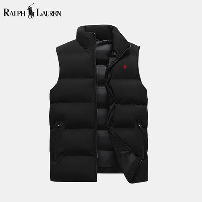 Ralph Lauren Insulated Down Puffer Waistcoat Military Red - Velmont & Rossi