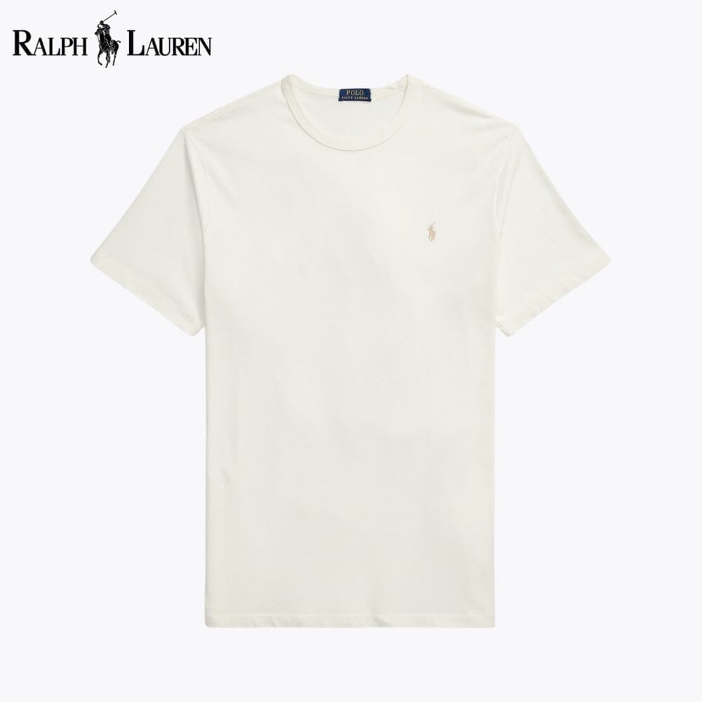 Ralph Lauren Jersey Crewneck T Shirt Blue Navy - Velmont & Rossi