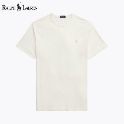 Ralph Lauren Jersey Crewneck T Shirt Blue Navy - Velmont & Rossi