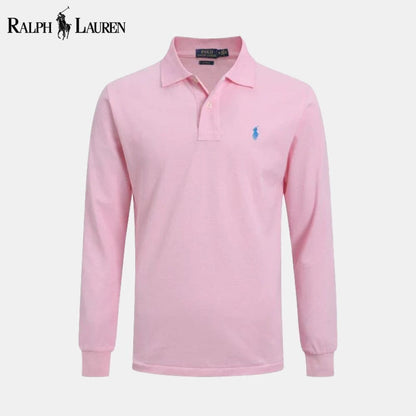 Ralph Lauren Long Slim Fit Dress Shirt Black - Velmont & Rossi