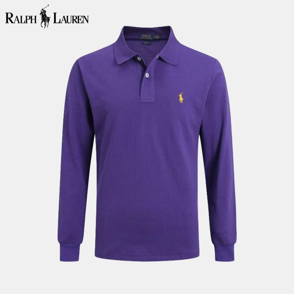 Ralph Lauren Long Slim Fit Dress Shirt White - Velmont & Rossi