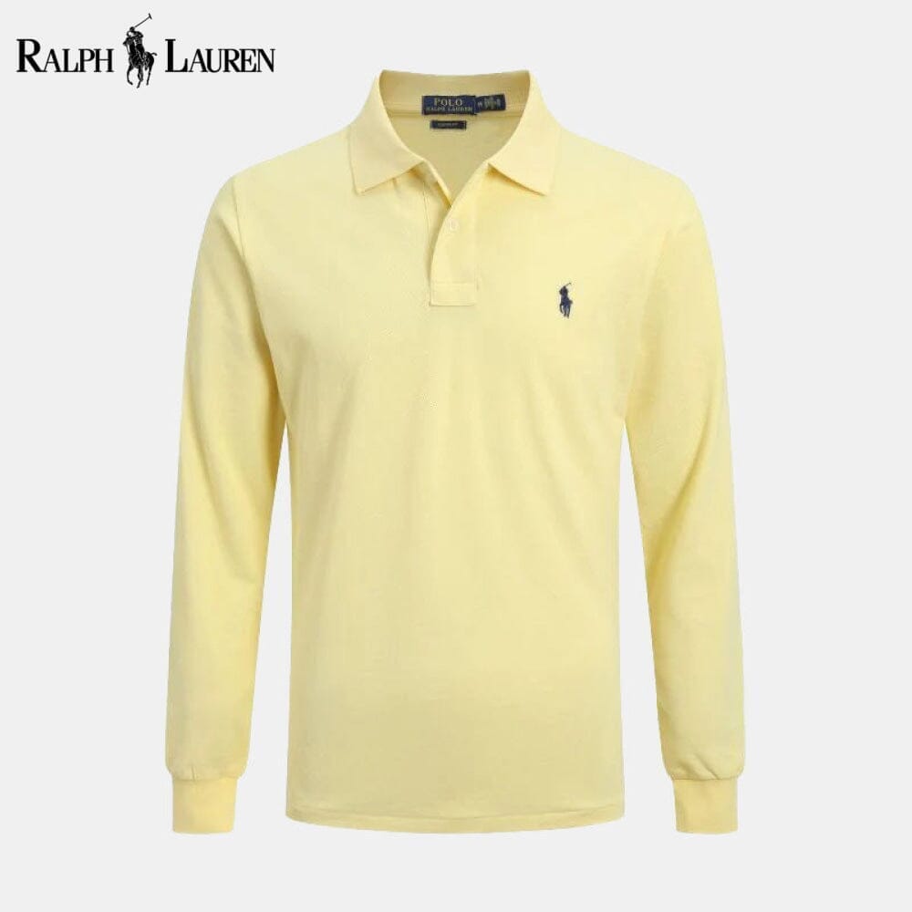 Ralph Lauren Long Slim Fit Dress Shirt White - Velmont & Rossi