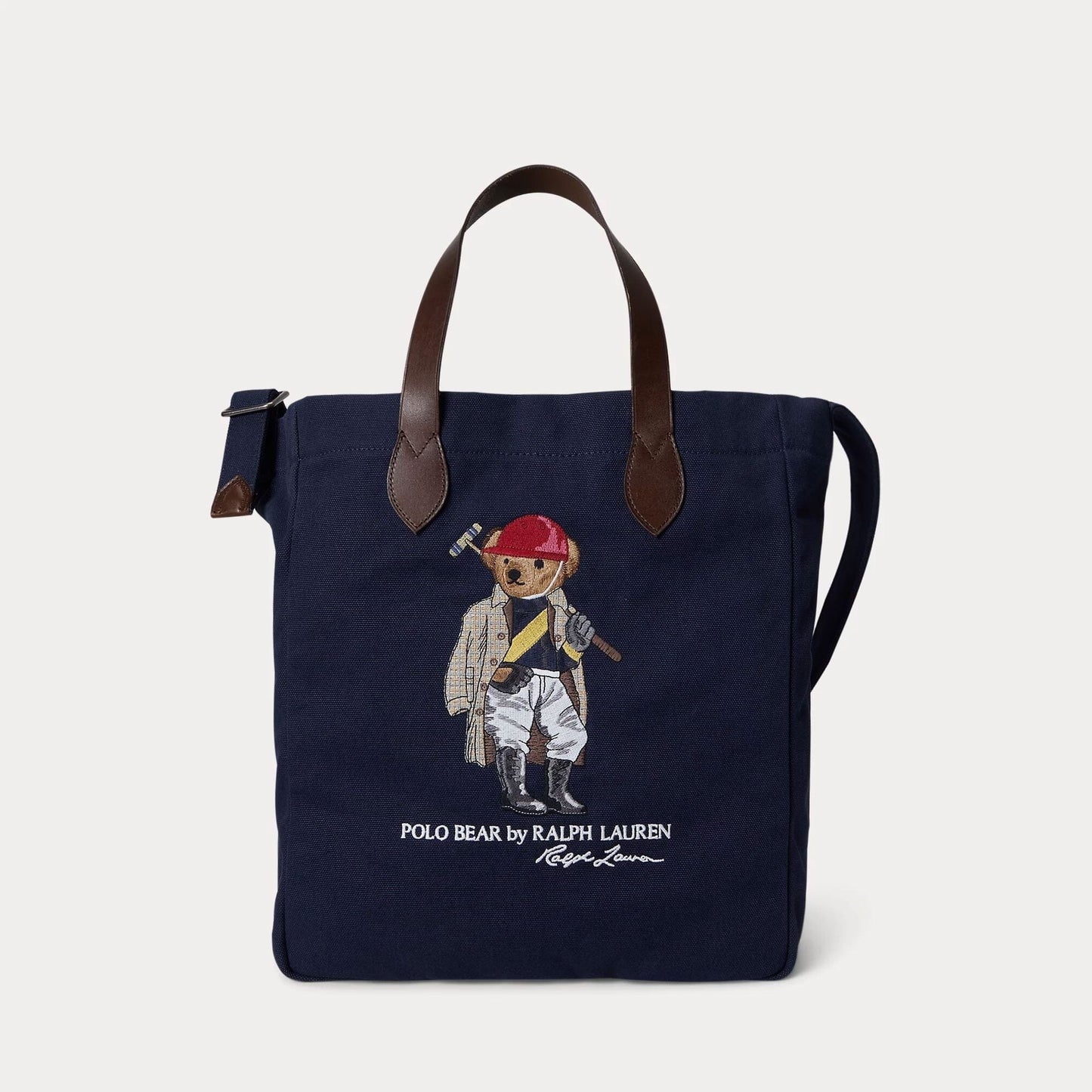 Ralph Lauren Polo Bear Canvas Shopper Tote - Velmont & Rossi
