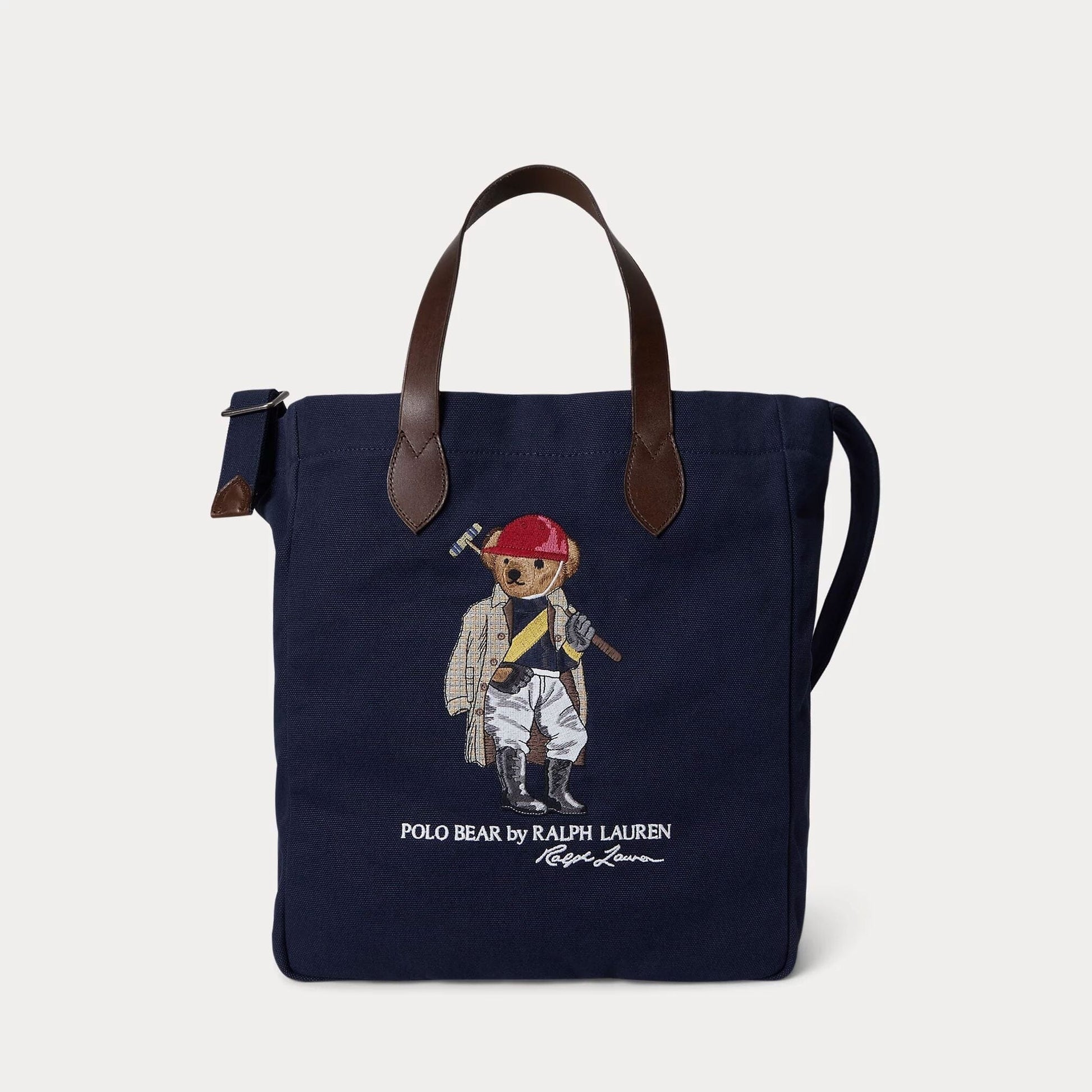 Ralph Lauren Polo Bear Canvas Shopper Tote - Velmont & Rossi