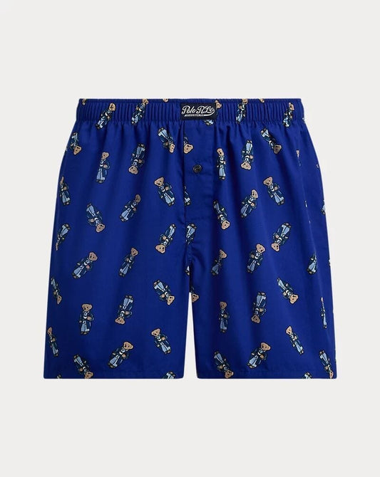 Ralph Lauren Polo Bear Cotton Boxer Classic Wine - Velmont & Rossi