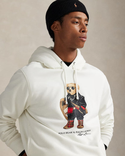 Ralph Lauren Polo Bear Fleece Hoodie 4 Cream - Velmont & Rossi
