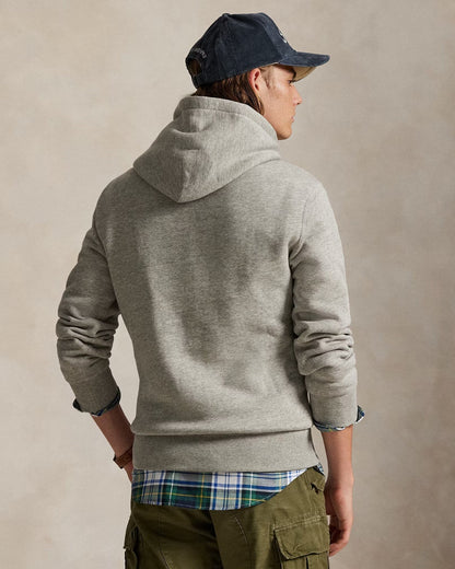Ralph Lauren Polo Bear Fleece Hoodie 5 Loft Heather - Velmont & Rossi