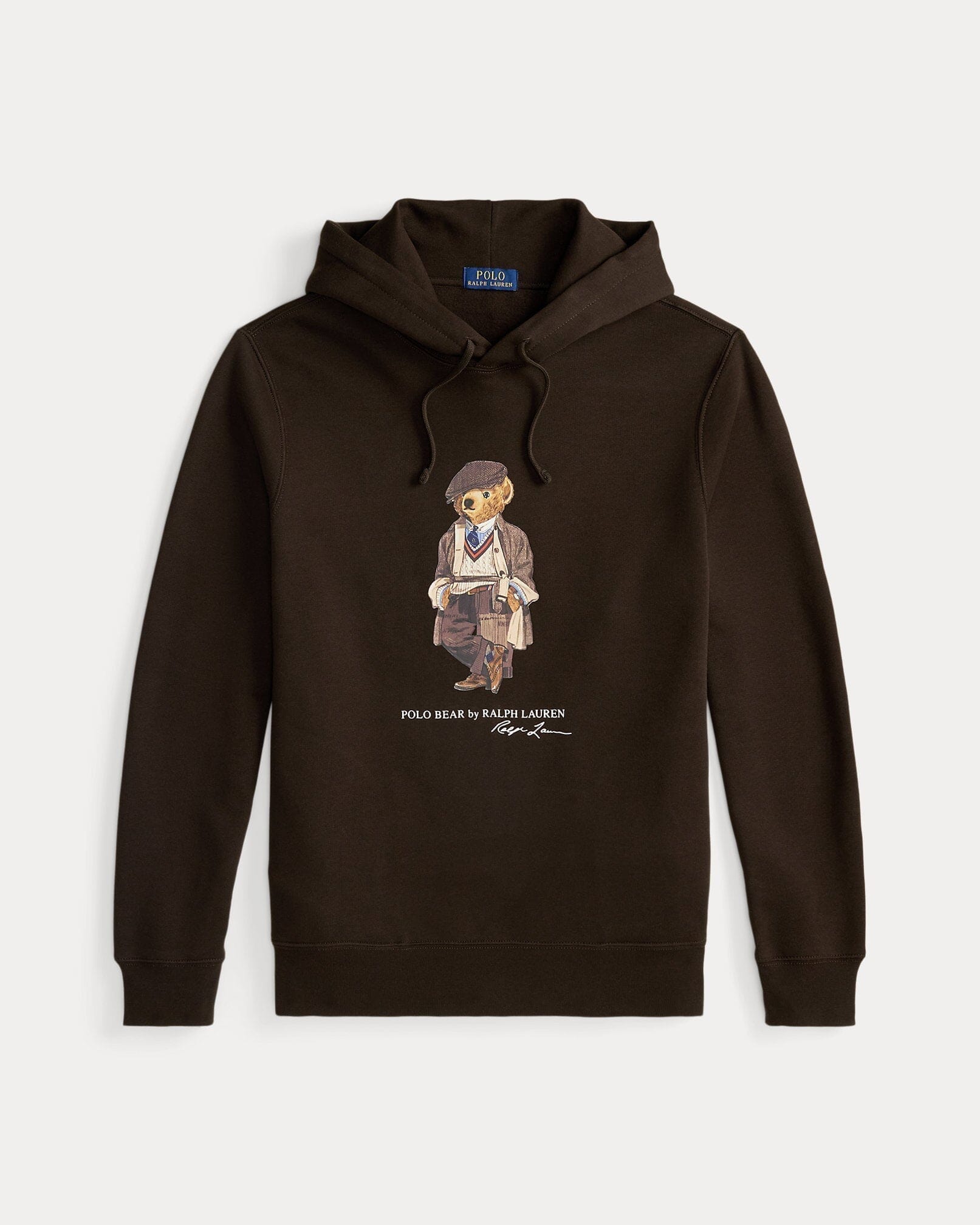 Ralph Lauren Polo Bear Fleece Hoodie 2 Antique brown - Velmont & Rossi