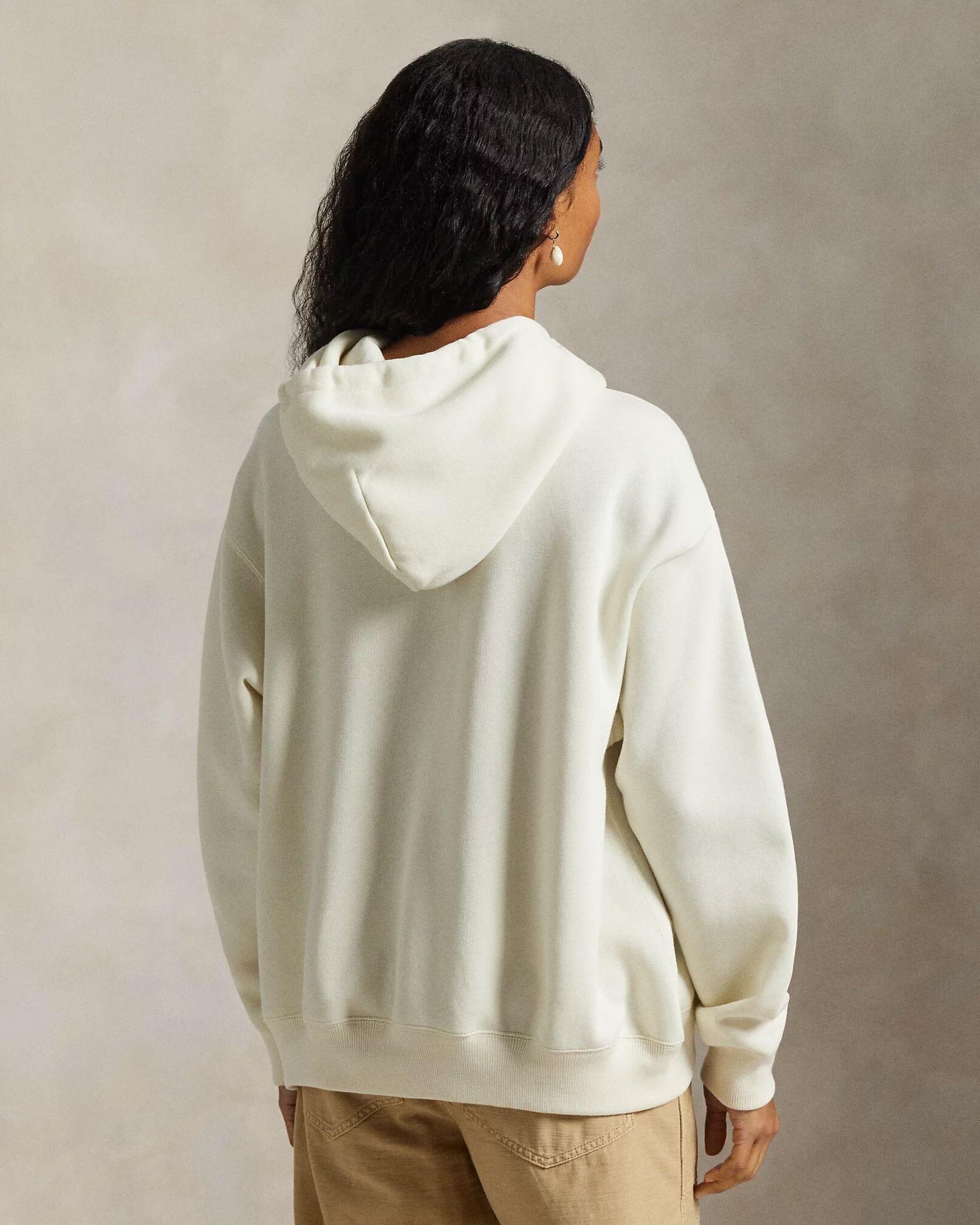 Ralph Lauren Polo Bear Fleece Hoodie 0 Parchment Cream - Velmont & Rossi