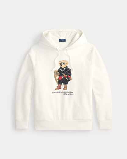 Ralph Lauren Polo Bear Fleece Hoodie 4 Cream - Velmont & Rossi