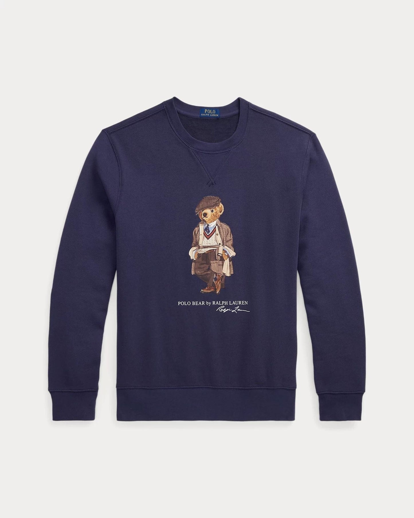 Ralph Lauren Polo Bear Fleece Sweatshirt Faded blue - Velmont & Rossi