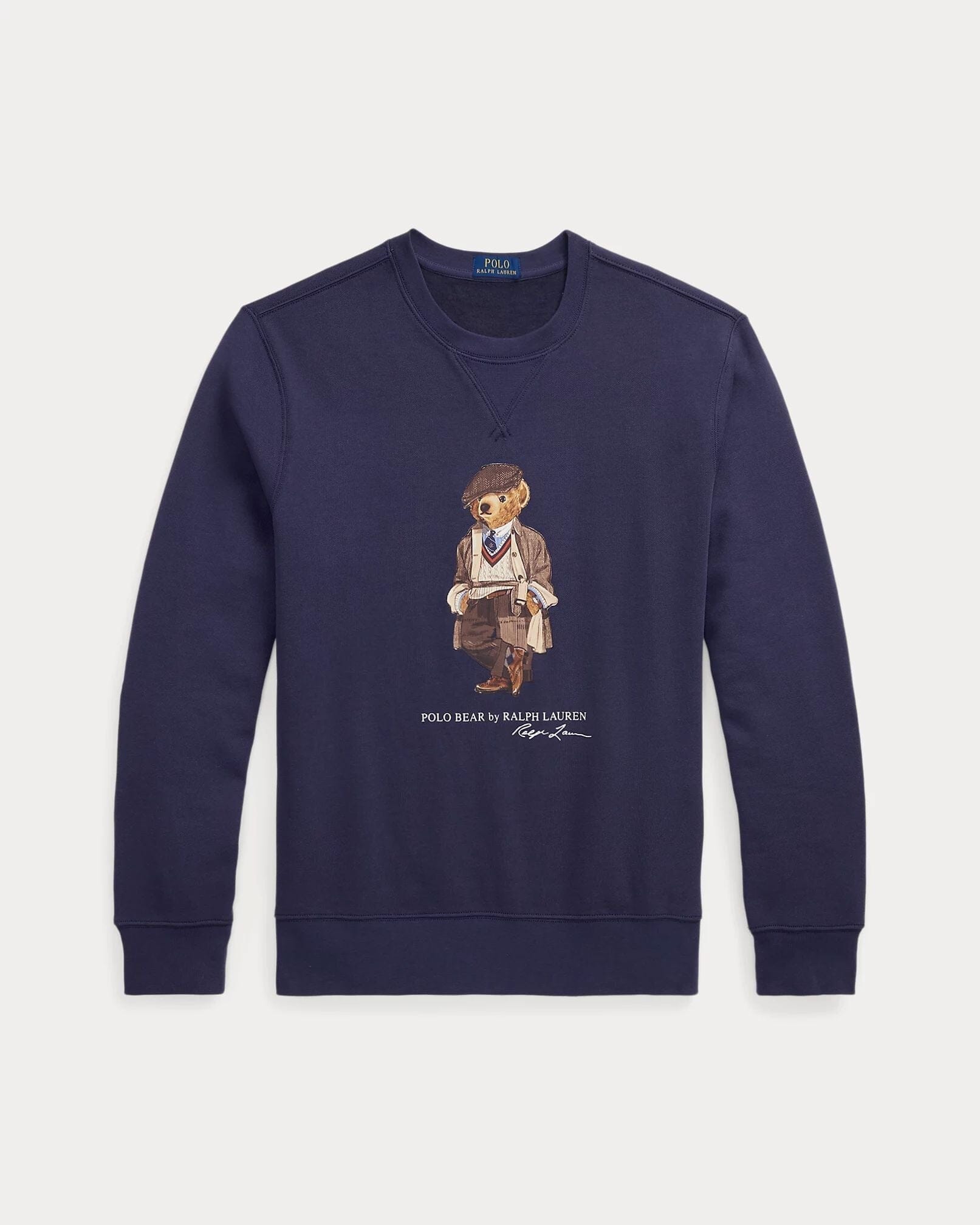 Ralph Lauren Polo Bear Fleece Sweatshirt Faded blue - Velmont & Rossi