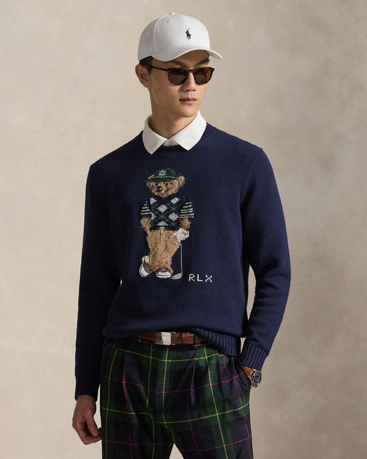 Ralph Lauren Polo Bear Performance Pullover Refined Navy Blue - Velmont & Rossi