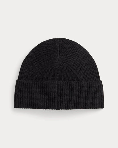 Ralph Lauren Polo Bear Rib Knit Beanie Hunt Club Green - Velmont & Rossi