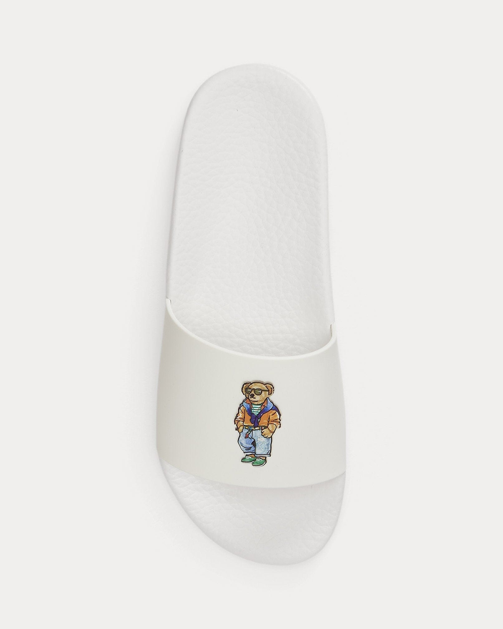 Ralph Lauren Polo Bear Slide White Beach Shop Bear - Velmont & Rossi