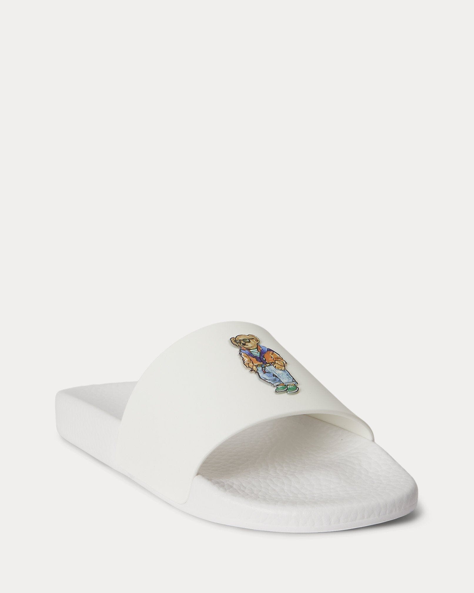 Ralph Lauren Polo Bear Slide White Beach Shop Bear - Velmont & Rossi