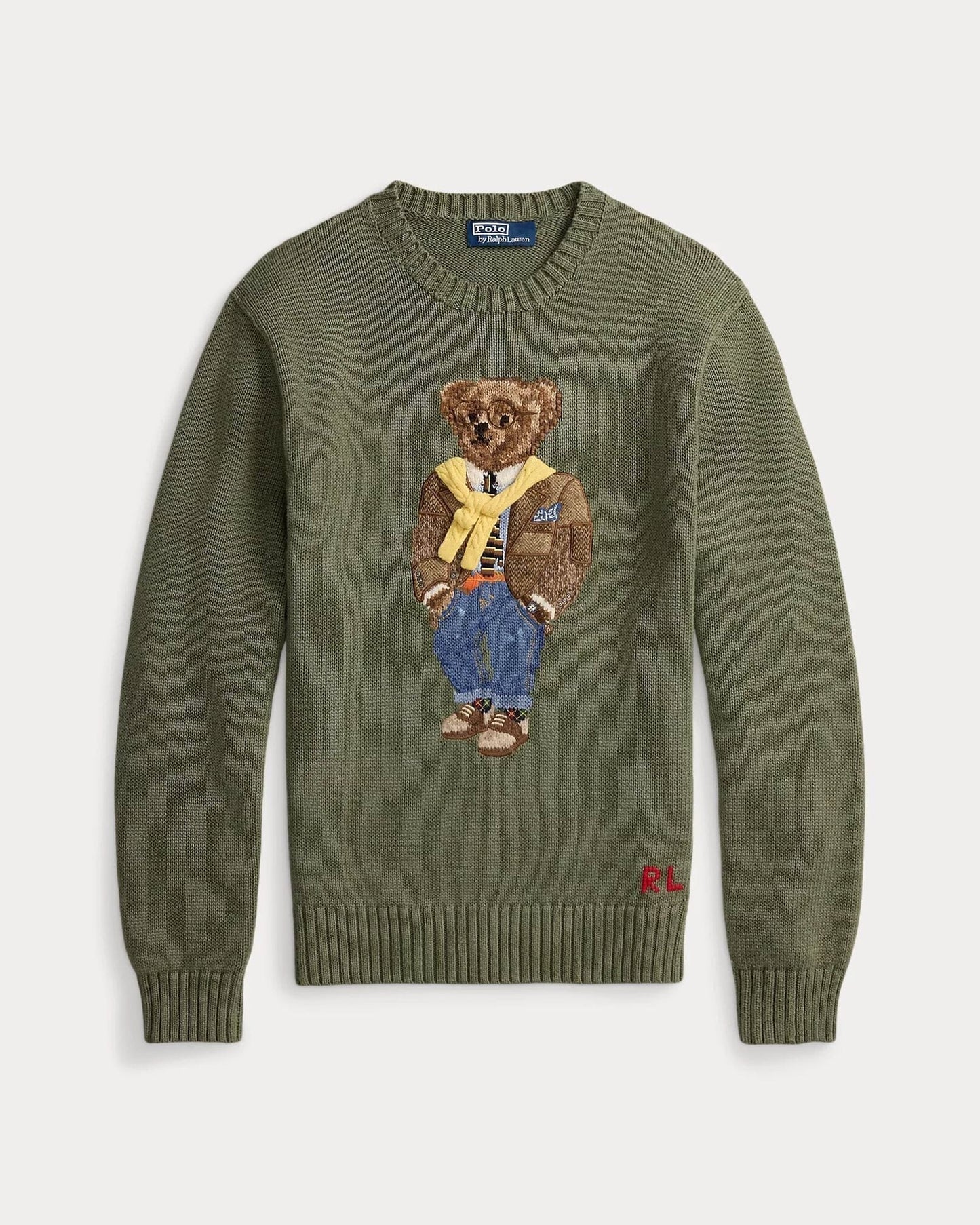 Ralph Lauren Polo Bear Sweater Lovette Heather - Velmont & Rossi