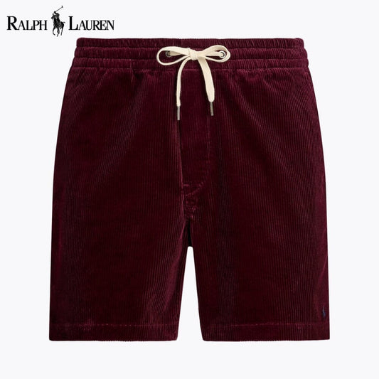 Ralph Lauren Polo Prepster Corduroy Short Ruby - Velmont & Rossi