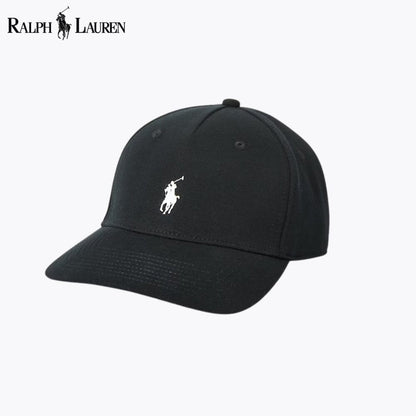 Ralph Lauren Ponte Ball Cap Black - Velmont & Rossi