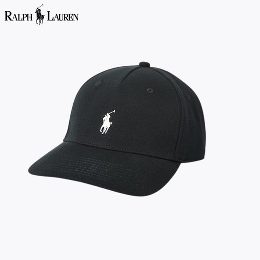 Ralph Lauren Ponte Ball Cap Black - Velmont & Rossi