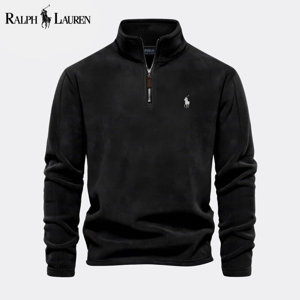 Ralph Lauren Prestige Cable Knit Wool Knit Sweater Light Blue - Velmont & Rossi