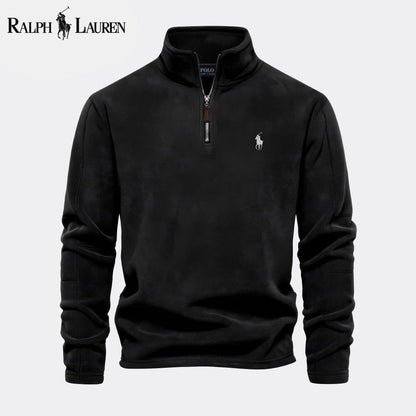 Ralph Lauren Prestige Cable Knit Wool Knit Sweater Light Blue - Velmont & Rossi
