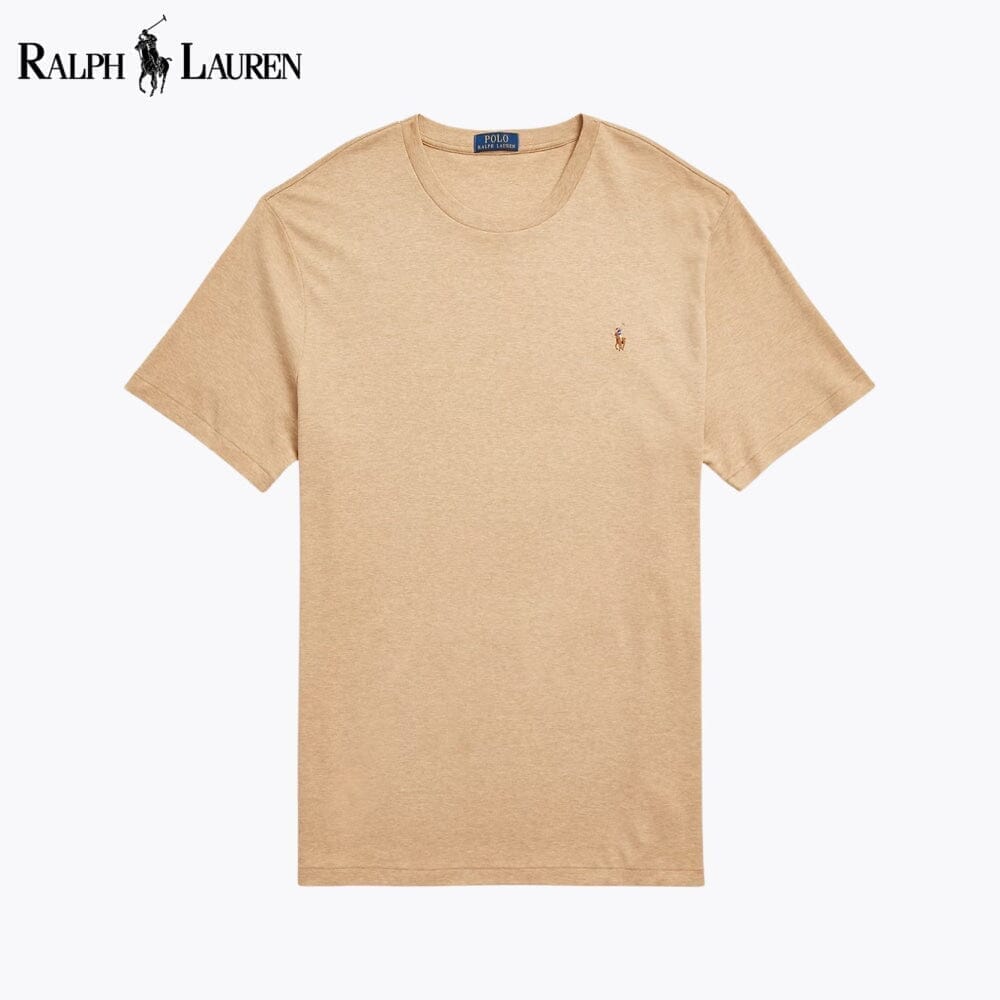 Ralph Lauren Soft Cotton Crewneck T Shirt Green - Velmont & Rossi