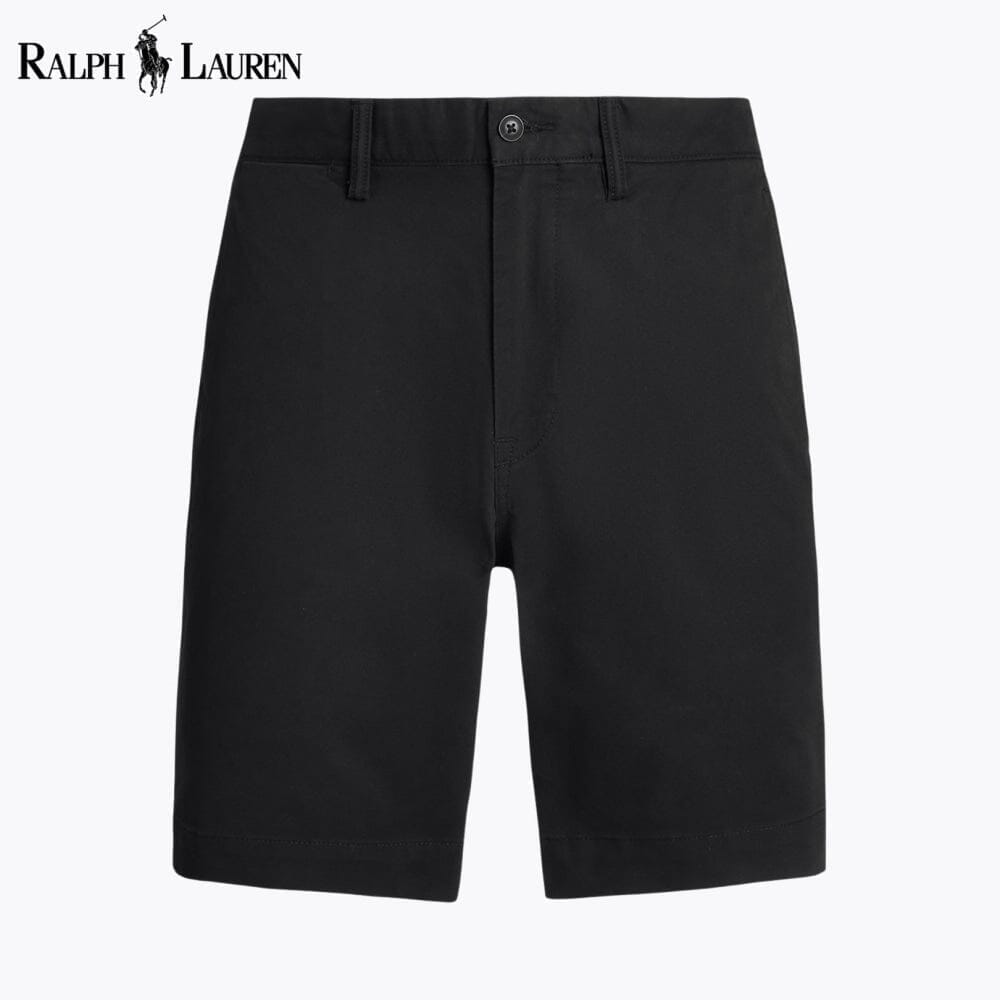 Ralph Lauren Stretch Straight Fit Chino Short Black - Velmont & Rossi